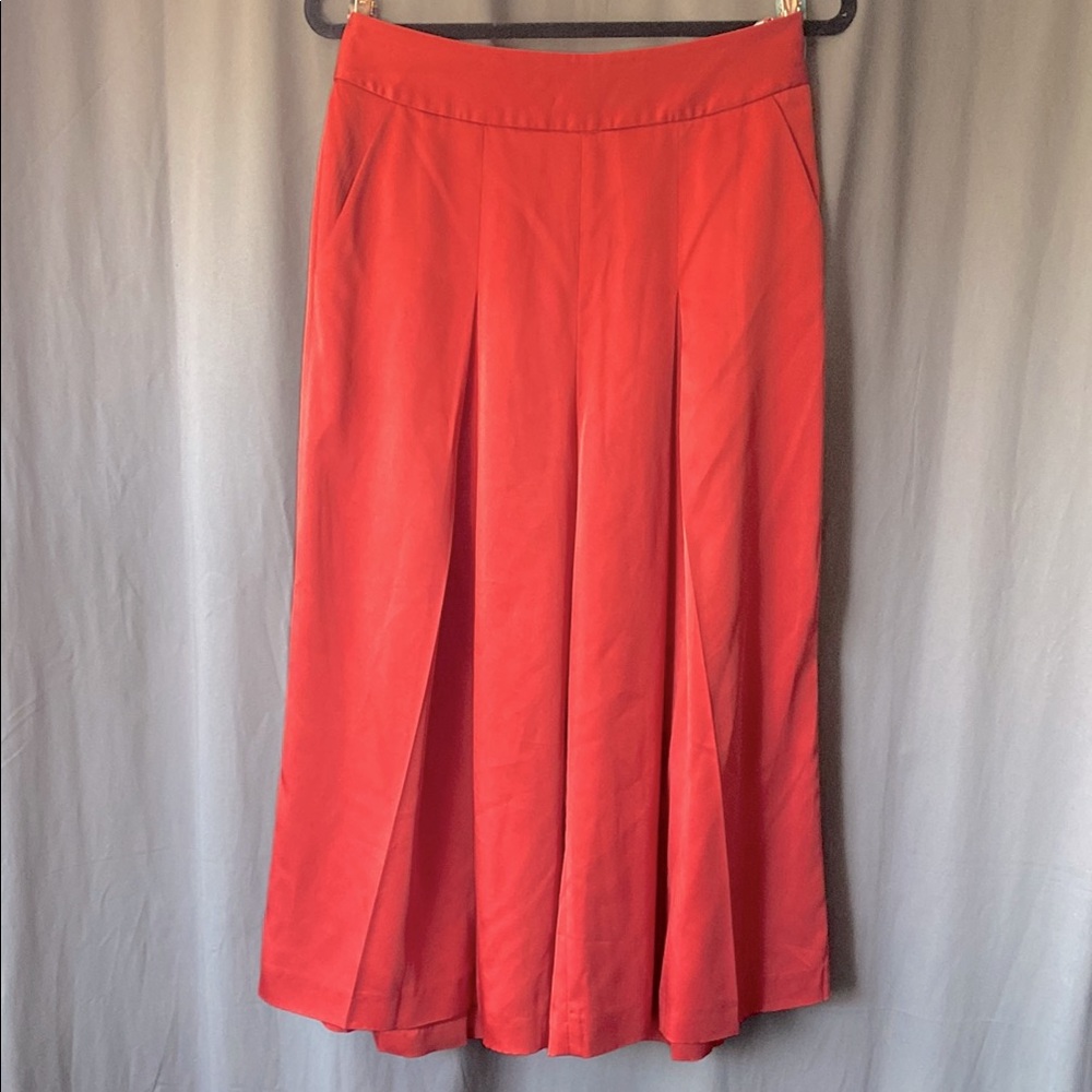 Ted Baker Satin Flowy Culottes Pants